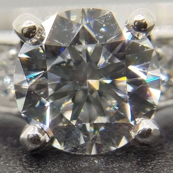 CARTIER RING SOLITAIRE Diamond 0.4ct Platinum Pt 950 Gold Ring W Box GIA CERT - Picture 6 of 16